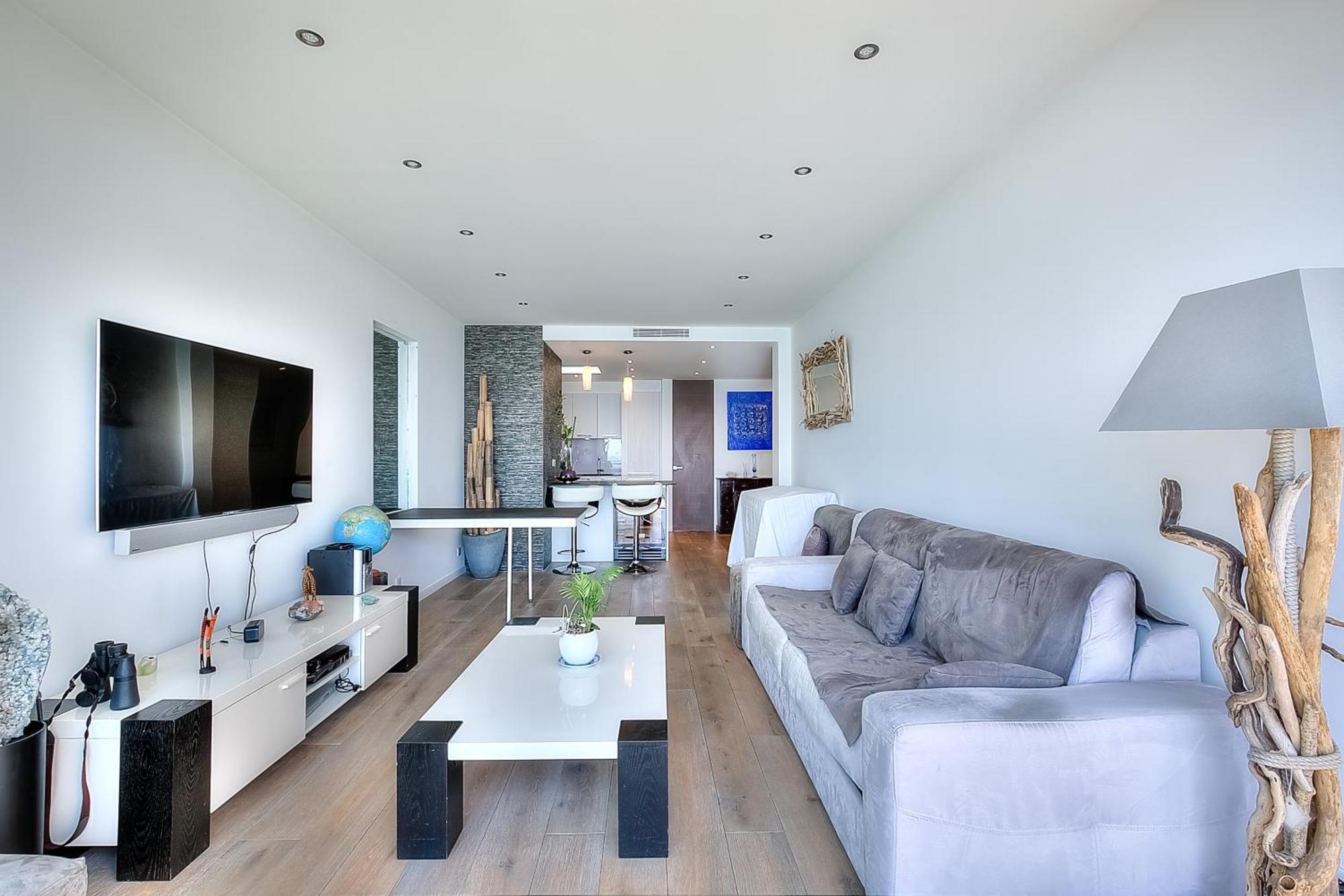 Ferienwohnung Le Florentina, Dernier Etage Avec Terrasse, Vue Sur La Baie Des Anges Nizza Exterior foto