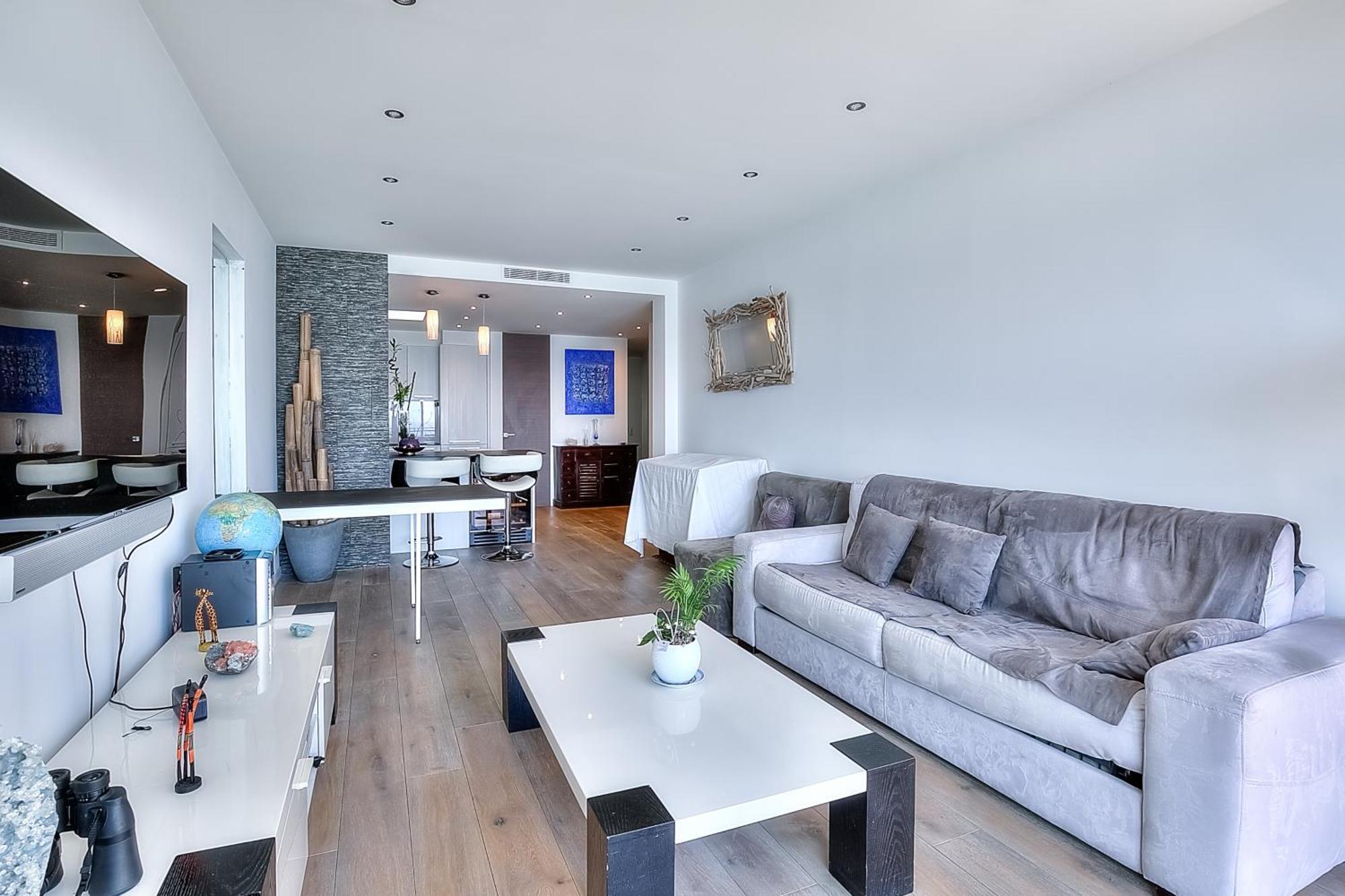 Ferienwohnung Le Florentina, Dernier Etage Avec Terrasse, Vue Sur La Baie Des Anges Nizza Exterior foto